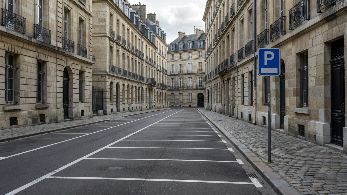 Places de stationnement en centre-ville